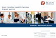 Seven Consulting Capability Overview Strategic Sourcing · transition of IT Support Services from IBM, Ericsson, HP, TCS to Tech Mahindra (multi-hundred million dollar outsourcing