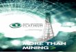 MORE THAN MINING - bafokengplatinum.co.za · and enabled to take full ... edition of the SAMREC Code ... 1 January 2017. The 2016 SAMREC Code requires every aspect of Table 1’s