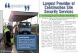 National Security Solutions - PAE Provider of... · National Security Solutions Protecting Secure Facilities Worldwide Largest Provider of Construction Site Security Services For