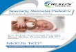 Safety Infusion Sets - Nexus Medical Brochure 130913.pdf · Safety Infusion Sets. ... with normal gravity pressure Lever Lock Cannula Spin-Lock T-Site Slip Luer T-Site ... mechanical