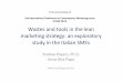 Wastes and tools in the lean marketing strategy … and tools in the lean marketing... · Wastes and tools in the lean marketing strategy: an exploratory study in the Italian SMEs