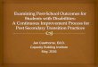 Jan Cawthorne, Ed.D. Capacity Building Institute May, … PSO Data.pdf · transition influence the social construction of meaning for school-based teams? ... Case Study: Within the
