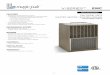 VSERIES EWC - Magic-Pak · Page 1 VSERIES EWC C-1 /21 FEATURES • Standard and High Efficiency cooling • Completely self-contained heating and cooling package • Microban® Anti-microbial