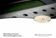 Sistemas Analógicos - Notifier by Honeywell · 4 Honeywell Life Safety Iberia / Feb’12 Sistemas Analógicos Centrales Analógicas ID50/60 No incluye baterías. ... IDR6 ISO-RS232