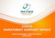 KONYA INVESTMENT SUPPORT OFFICE - Invest in … Investment Support... · KONYA INVESTMENT SUPPORT OFFICE ... (The European Association of Regional Development Agencies) ... organized