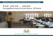 ESP 2018 – 2020 Implementation Plan - education.gov.sleducation.gov.sl/PDF/Slider/2018-2020 ESP... · The contents of this document are directly linked to the contents of the Education