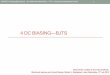 4 DC BIASING BJTS - Yıldız Teknik Üniversitesimercimek/courses/courses_Fall_2017/kom2751/files... · 4 DC BIASING—BJTS ... Most of the content is from the textbook: Electronic