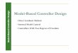 Model-Based Controller Design Direct Synthesis Method ...jcjeng/Model-based Tuning.pdf · Model-Based Controller Design Model-Based Controller Design • Direct Synthesis Method •
