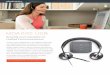 MDA220 USB - Plantronics · MDA220 USB Simplify y our transition to nified U Communications. Intuitive and straightforward, the MDA220 USB helps you migrate seamlessly to Unified