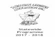 Statewide Programme 2017 2018 - Woodchoppingaustralianaxemen.org.au/wp-content/uploads/2017/08/TAA-Master... · 2003-2004 CHRIS SMITH 2014-2015 U.H MITCHELL DIREEN 2004-2005 LUKE