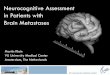 Neurocognitive Assessment in Patients with Brain …brain-mets.com/files/31/calendrier/16h30-klein-20140919-mets4.pdf · Neurocognitive Assessment in Patients with Brain Metastases