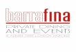 Private Dining and Events - Barrafina · can be booked for private dining and events. ... a private bar & an open plan kitchen. Tucked into the alcoved walls are sherry & wine cellars