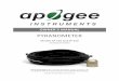 PYRANOMETER - apogeeinstruments.com · Apogee started offering in-line cable connectors on some bare-lead sensors in March 2018 to simplify the process of removing sensors from weather