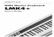 MIDI Master Keyboard LMK4+ - Doepfer · Appendix F: USB version of the LMK4+ LMK4+ User's Guide Page 3 1. OPERATION (Hardware) 1.1 Power Supply The LMK4+ does not have a built-in