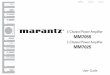 5 Channel Power Amplifier MM7055 - Marantz USus.marantz.com/DocumentMaster/US/MM7055 Owner Manual.pdf · 5 Channel Power Amplifier MM7055 ... pas cette unité dans un espace confiné