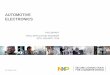 NXP Powerpoint template confidential 4:3 Ratiocallotj/E1_2018/NXP/2018_AutomotiveElec_Y... · - Alterno-démarreur haute tension réversible doté de la fonction Stop & Start - Batterie
