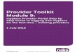Provider Toolkit Module 9 - NDIS .1 July 2016 | Provider Toolkit Module 9 11 Approving access for