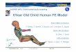 6Year Old Child Human FE Model - biomechanics … Safety Final... · IFSTTAR Michel BEHR N°2 WP2: Child human body modeling – IFSTTAR-LBA, 6YO Lower Limb Model. CASPER ORGANISATION