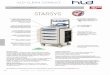 StarSys chariot et unité mobile de manutention Metro · STAR SYS ™ CARTS ＇ョ STARSYS Microban®antimicrobial protection inhibits the growth of stain and odor-causing bacteria