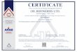 CERTIFICATE - orl.co.il · CERTIFICATE This is to certify that theEnergy Management Systemof OIL REFINERIES LTD. Hahistadrut Ave.,Haifa,Israel Has beenauditedand registered by SII-QCD