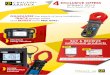 EXCLUSIVE OFFERS - Chauvin Arnoux Metrix · EXCLUSIVE OFFERS SPRING 2015 from 2nd March to 15th July electrical safety solutions energy performance solutions BUY & RECEIVE additional