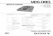MDS-DRE1 - Minidisc€¦ · MDS-DRE1 U.S. and foreign patents licensed form Dolby Laboratories Licensing Corporation. Model Name Using Similar Mechanism MDS-JA3ES ... TP (RESET) IC101
