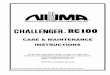 CARE & MAINTENANCE INSTRUCTIONS - Numa Tool · CARE & MAINTENANCE INSTRUCTIONS ... Challenger RC100 Recommended Spares ..... 20. 04/23/10 MANUFACTURER OF DOWN HOLE HAMMERS AND BITS