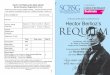 Hector Berlioz’s REQUIEM - SCCG booking form 1.pdf · consuming power and grandeur as Berlioz. His “Grande messe des morts” is a work of enormous ambition - which it achieves