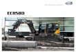 Volvo Brochure Compact Excavator ECR58D English · Volvo’s state-of-the-art hydraulic system is perfectly matched to the Volvo engine and components ... Direct drive swing with