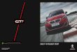 308 G Ti BY PEU OS R - media.peugeot.ie · 308 GTi by PEUGEOT SPORT boasts pure, distinguished, sporty styling. The car adopts a radical stance, sitting 11mm lower to the ground on