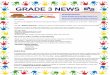 GRADE 3 NEWS - els-egypt.com · GRADE 3 NEWS Dear parents, On behalf of the Egyptian American International School, I would like to welcome you to the 2017 - 2018 school ... Student’s