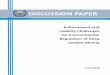 DISCUSSION PAPER - International Seabed Authority · 1 | P a g e DISCUSSION PAPER ON ENFORCEMENT AND LIABILITY IN THE DEEP SEABED MINING REGIME Abstract Deep seabed mining …