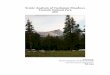 Scenic Analysis of Tuolumne Meadows - National Park Service · Thank you for taking the time to read the Scenic Analysis of Tuolumne Meadows. ... Preservation of scenic resources