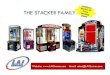 THE STACKER FAMILY - The Playdium Store stacker... · THE STACKER FAMILY Website: Email: sales@LAIGames.com. ... MEGA Cabinet Has More Space for Bigger Prizes Minor Prize Vend from