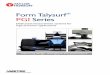 Form Talysurf PGI Series - taylor-hobson.com.de · The PGI gauge has been developed and patented by Taylor Hobson, delivering new levels of measurement capability. The heart of the