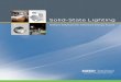 Solid-State Lighting - US Department of Energy · The Lighting Revolution. Solid-state lighting has the potential to . Energy-efficient solid-state lighting is a smart strategy for