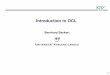 Introduction to OCL - KITbeckert/teaching/Verification-SS06/10... · OCL Object Constraint Language Part of the UML standard. Formal Specication Language. Precise semantics. (Quite)