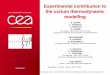 Experimental contribution to the corium thermodynamic ... · Thermodynamique et Thermochimie CEA de Saclay THANKS FOR YOUR ATTENTION . Title: