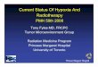 Current Status Of Hypoxia And Radiotherapy - Imedex Slides/1120 Fyles - final... · Current Status Of Hypoxia And Radiotherapy PMH 50th 2008PMH 50th 2008 Tonyyy Fyles MD, FRCPC Tumor