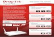 Vigor2760 Delight-Serie - Startseite - DrayTek · Vigor2760 Delight-Serie A C S S I ・Integriertes ADSL2+/VDSL2-Modem ・USB-WAN für Internet über Mobilfunk ・IPv6/IPv4-Unterstützung