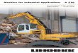 Machine for Industrial Applications A 316 - … Brochures/Liebherr A316.pdf · Machine for Industrial Applications A 316 litronic` Operating Weight: 20,600 – 21,600 kg ... Drive