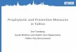 Prophylactic and Preventive Measures in Tallinn · Prophylactic and Preventive Measures in Tallinn Ene Tomberg Social Welfare and Health Care Department Tallinn City Government