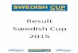 Result Swedish Cup 2015 - skyttesport.se · Swedish Cup 2015 . 2 Organizing committee Chairman ... JAHNSSON Kai 6 6 12 ... HOLMGAARD NISSEN Jens 0 2 2