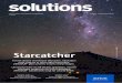 Starcatcher - schott.com€¦ · THE SCHOTT TECHNOLOGY MAGAZINE 1/2018 SCHOTT AS 87 eco Fire-resistant ID for drones Feuerfestes Kennzeichen für Drohnen SCHOTT GTAS® Greater longevity
