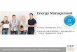Energy Management - hochschule-biberach.de · Energy Management | Biberach University of Applied Sciences | Karlstr. 11 | 88400 Biberach/Riß | 3 Our four step concept to become an