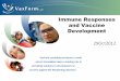 Immune Responses and Vaccine Developmentinbios21/PDF/Fall2012/Morefield_11122012.pdf · History of Vaccination Variolation Introduction of dried pus from smallpox pustules into the
