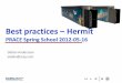 PRACE Spring School 2012-05-16 · PRACE Spring School 2012-05-16 Stefan Andersson stefan@cray.com . Agenda ... CRESTA has a very strong ... Cores can run at faster clock speeds depending
