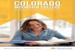 Aspen & Carbondale Summer 2018 Class Schedule · CMC ASPEN & CARBONDALE Summer Class Schedule 2018 GETTING STARTED Colorado Mountain College o ers ve registration options, depending