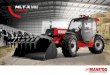 RANGE Telehandlers - ntpforklifts.com.au · The Manitou Group was founded by the Braud family more than 60 years ago. Today, it has a global presence. The Manitou Group is the world
