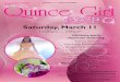 ee Admission! Quince Girl - Gwinnett County, Georgia · quinceañeras presenta: Desfile de Modas Demostraciones Interactivas Consejos de Presupuesto y Planificación Sorteo de Premios